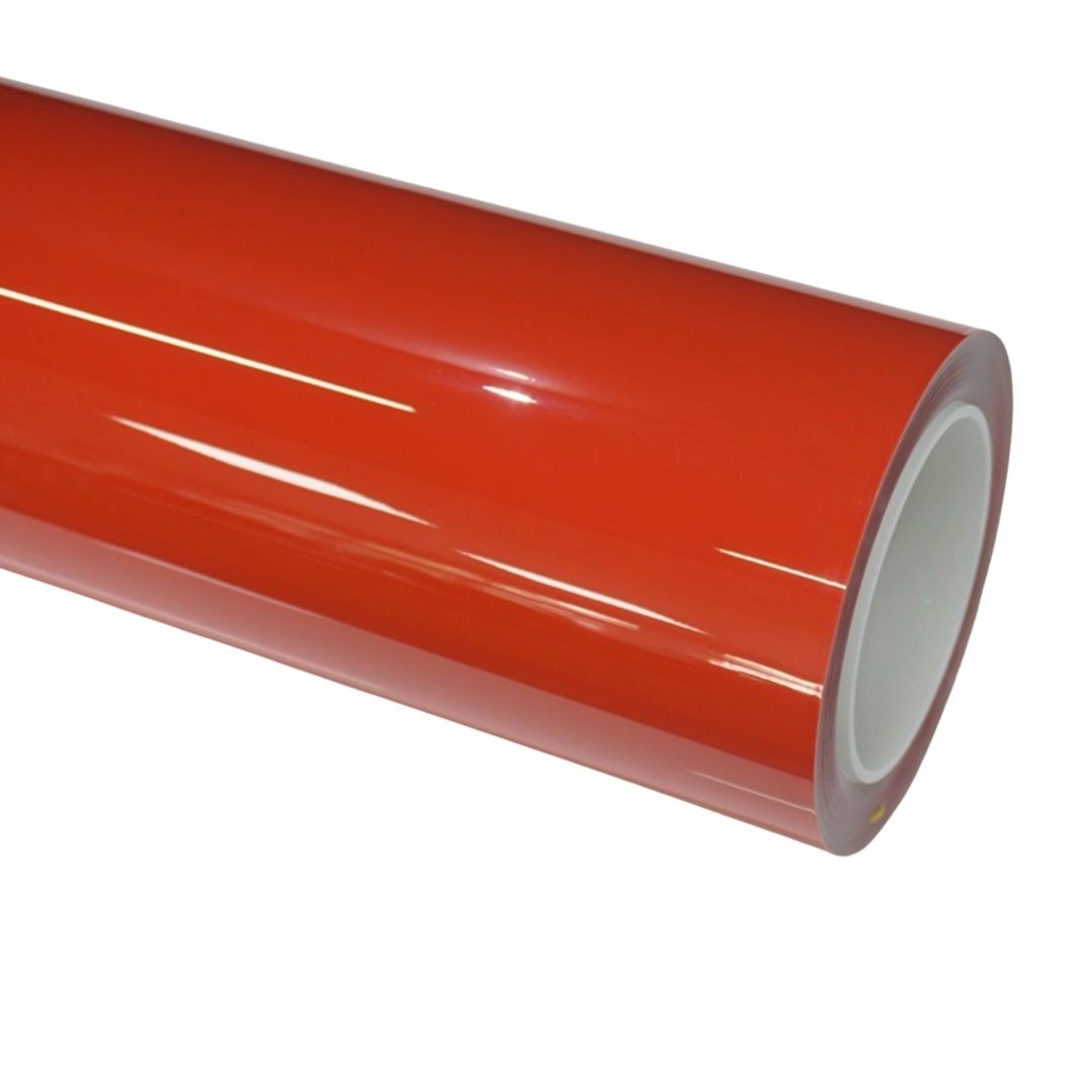 Lava Orange Vinyl Wrap