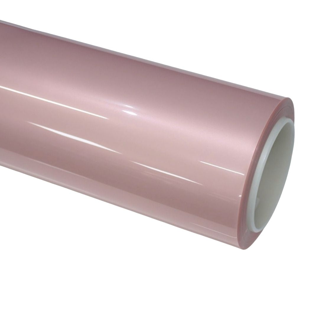 Metal Shell Pink Vinyl Wrap