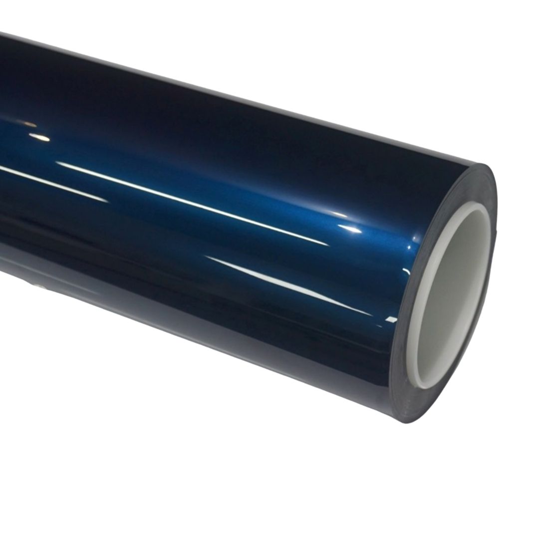 Liquid Metal Blue Vinyl Wrap