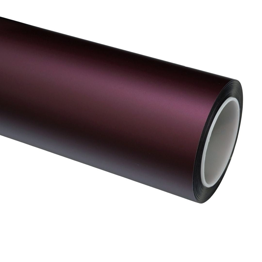 Matte Dracaena Red Vinyl Wrap