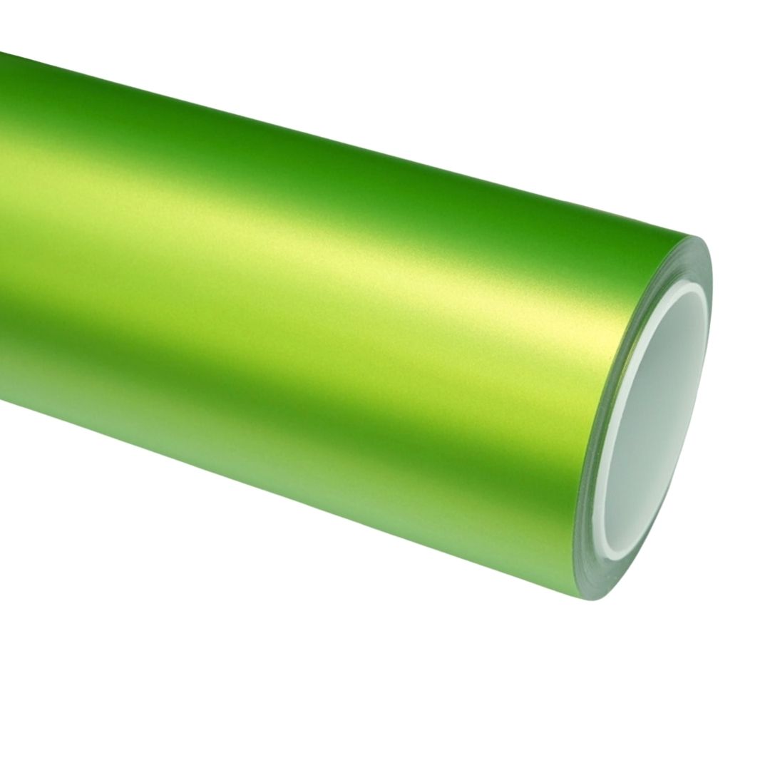 Matte Track Gold Green Vinyl Wrap