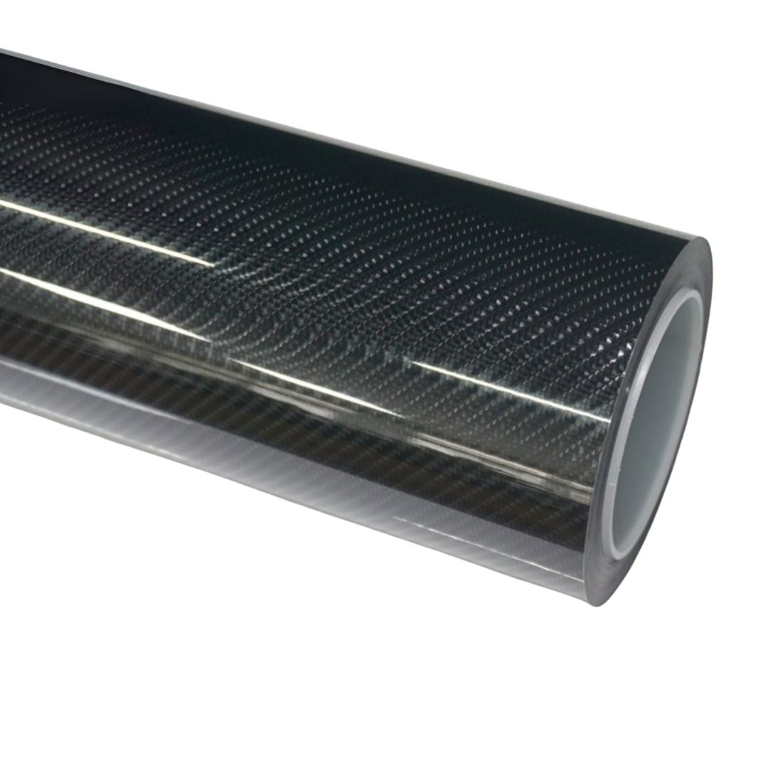 Carbon Fiber Bright Vinyl Wrap