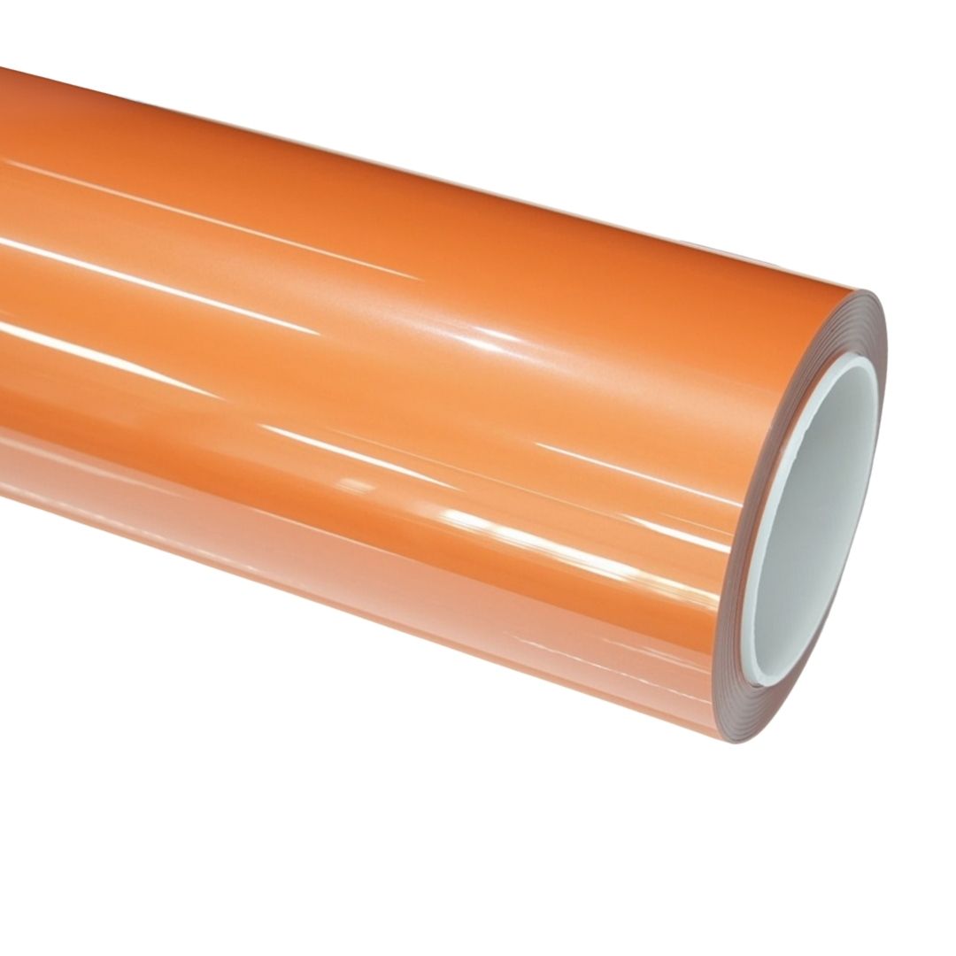 Flame Copper Brown Vinyl Wrap