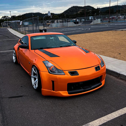 Candy Metallic Neon Orange Vinyl Wrap