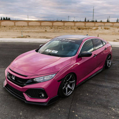 High Glossy Ruby Star Vinyl Wrap