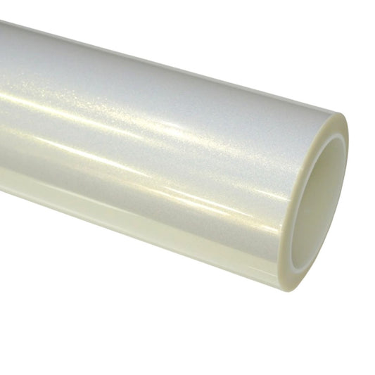 Gold Diamond White Vinyl Wrap