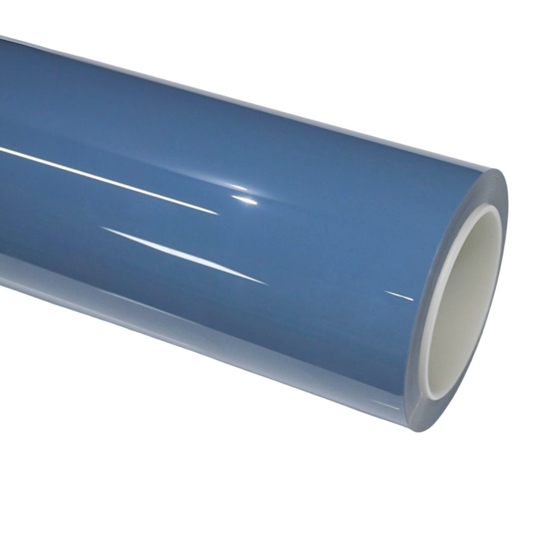 China Blue Vinyl Wrap