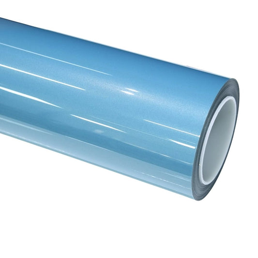 Metallic Ice Blue Vinyl Wrap