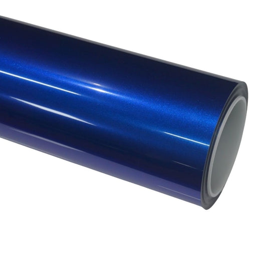 Metallic Blue Vinyl Wrap