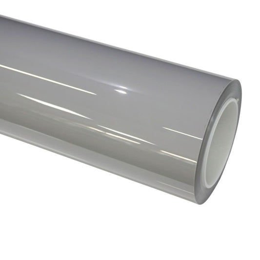 Glossy Cement Grey Vinyl Wrap