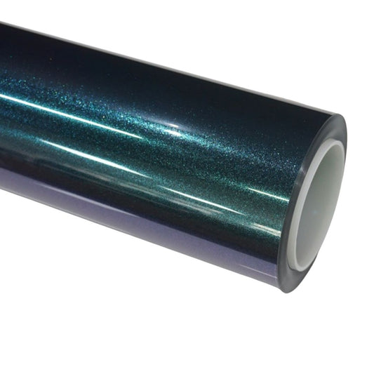 Diamond Aurora Green Vinyl Wrap