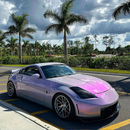 Candy Metallic Gray Purple vinyl wrap