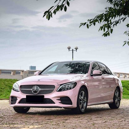 Super Glossy Pale Pink Vinyl Wrap