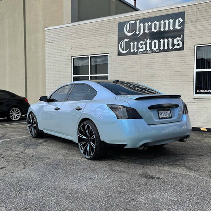 Candy Metallic Dark Gray Blue Vinyl Wrap