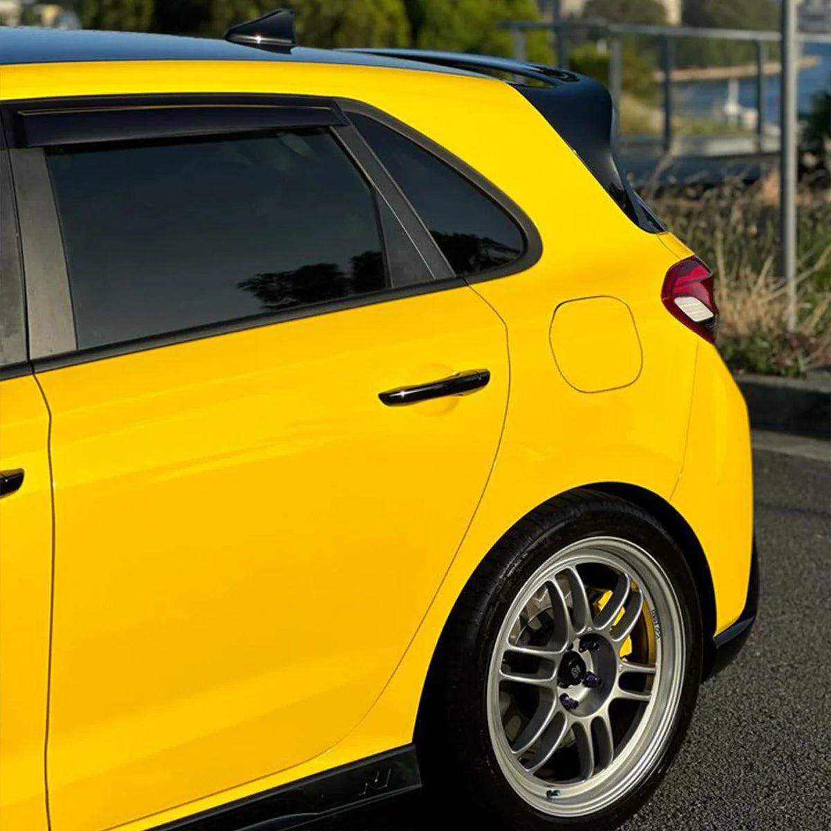 Racing Yellow Vinyl Wrap