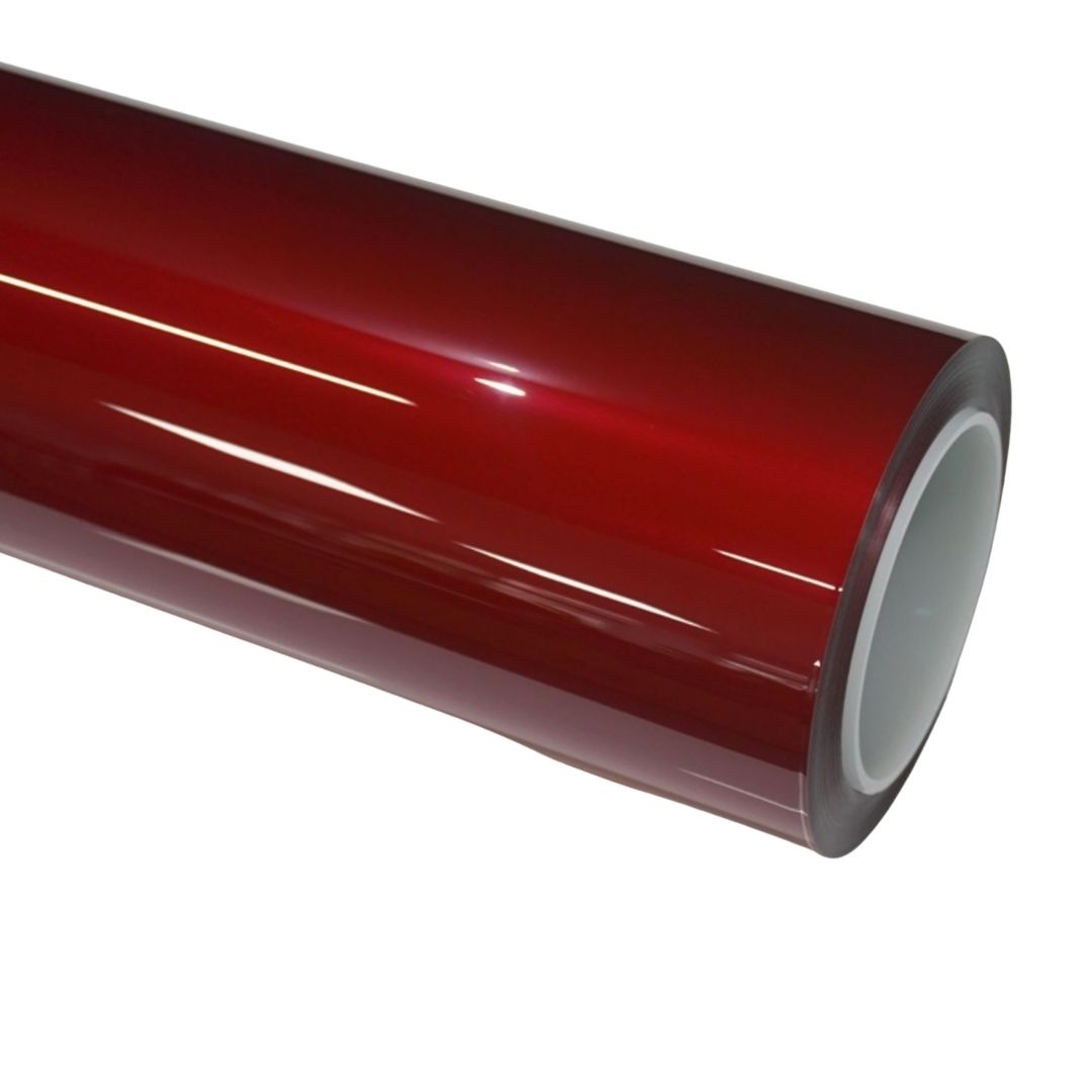 Metallic Cherry Red Vinyl Wrap