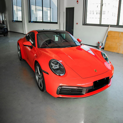 Ferrari Red Vinyl Wrap