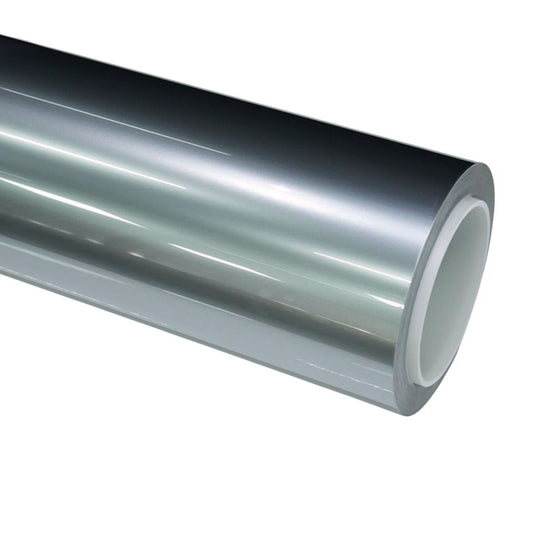 Metallic High Gray Vinyl Wrap