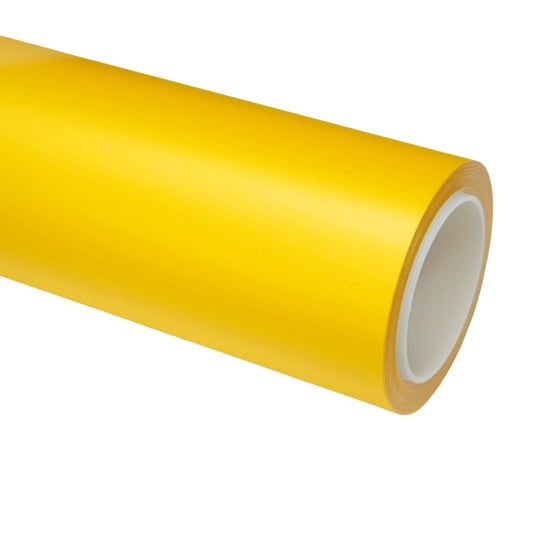 Matte Sports Yellow Vinyl Wrap