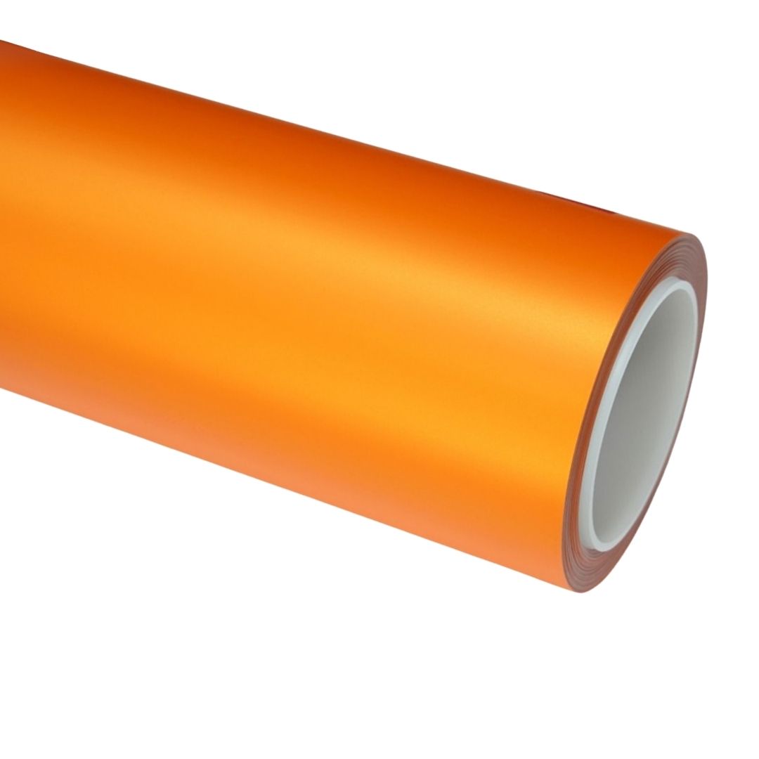 Matte Shining Orange Vinyl Wrap