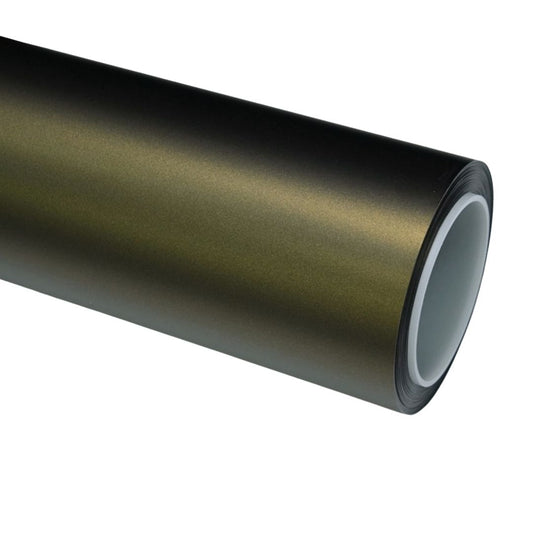 Matte Gold Green Vinyl Wrap