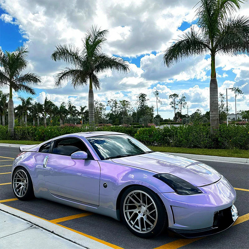 Candy Metallic Gray Purple vinyl wrap