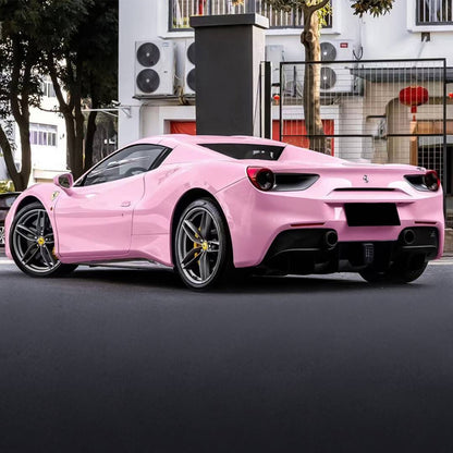 High Glossy Baby Pink Vinyl Wrap