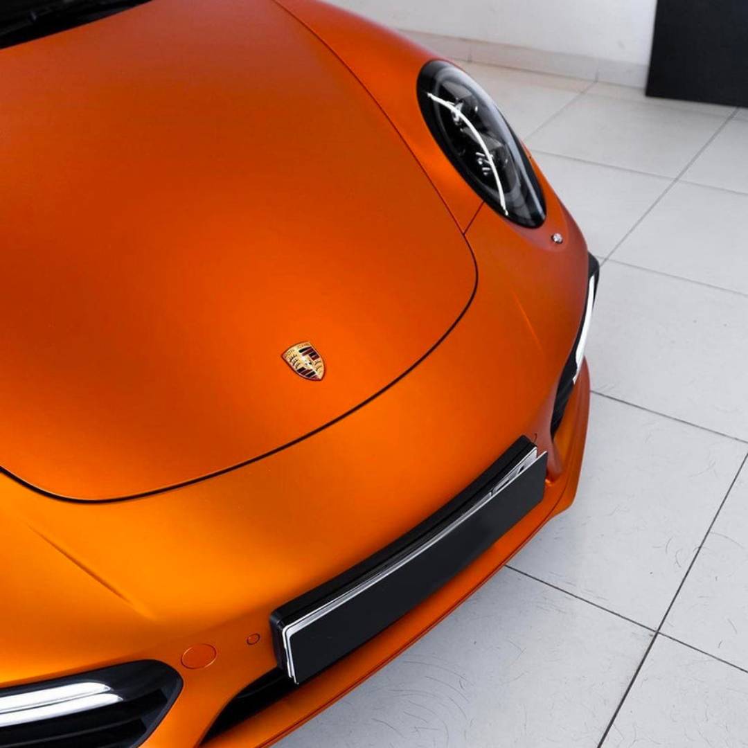 Copper Orange Vinyl Wrap