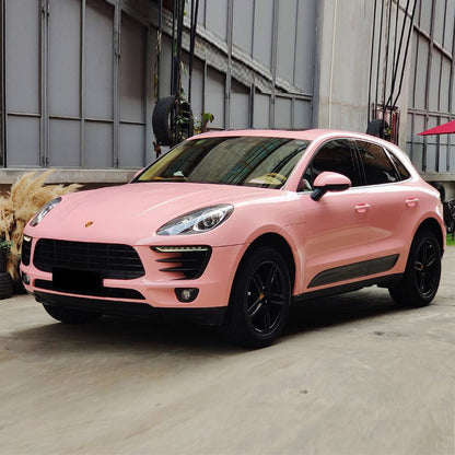 High Glossy Rouge Pink Vinyl Wrap