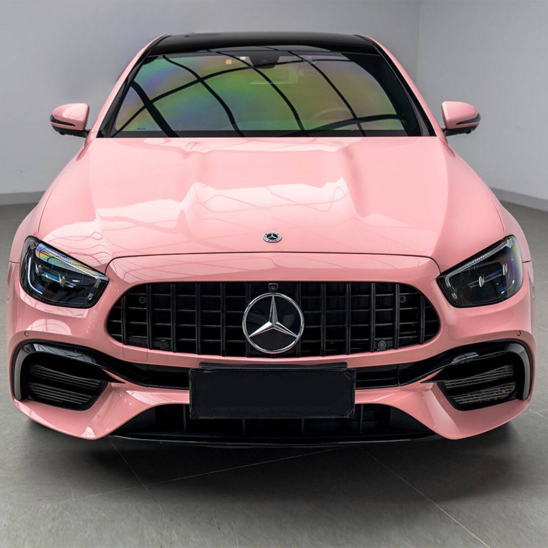 High Glossy Rouge Pink Vinyl Wrap