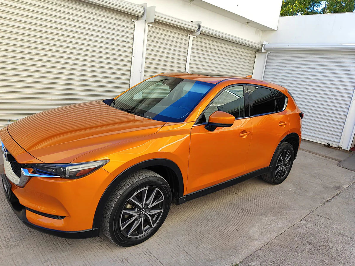 Bronze Orange Vinyl Wrap