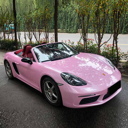 High Glossy Pink Sakura Vinyl Wrap