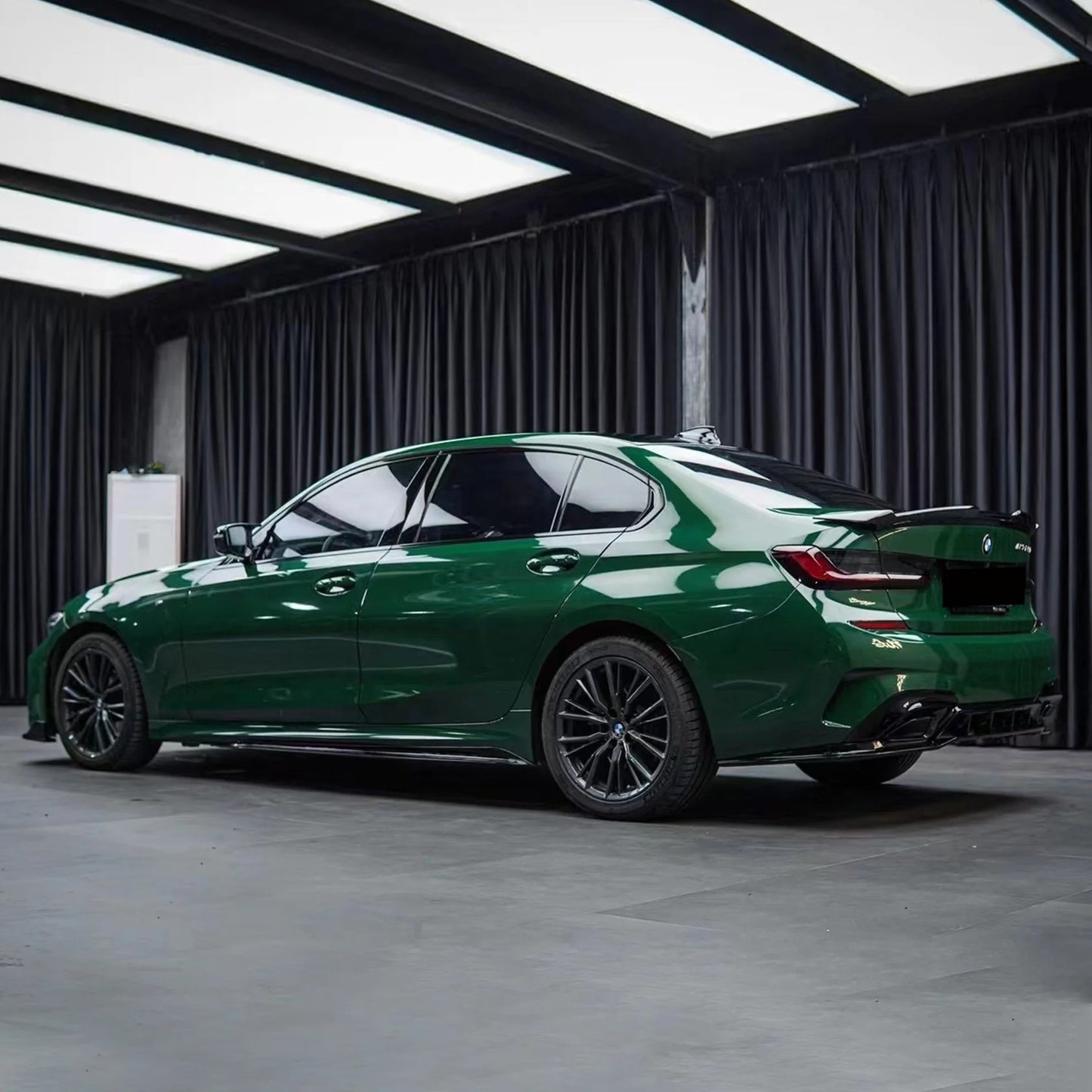 Vintage Racing Green Vinyl Wrap