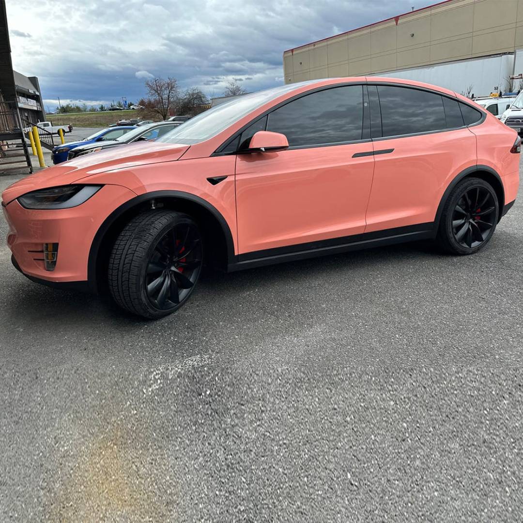 Super Glossy Bubblegum Pink Vinyl Wrap