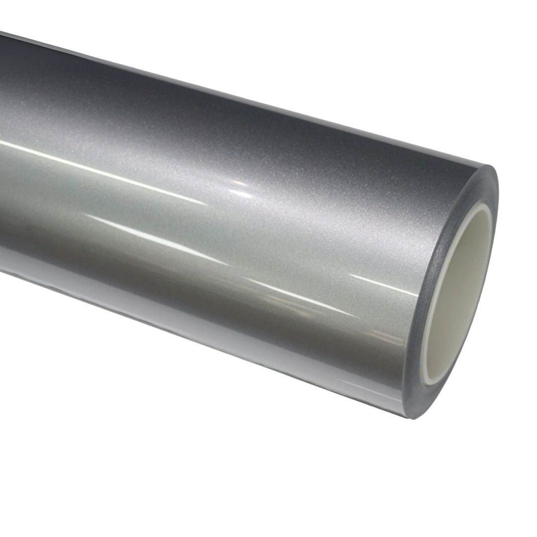 Metallic GT Silver Vinyl Wrap