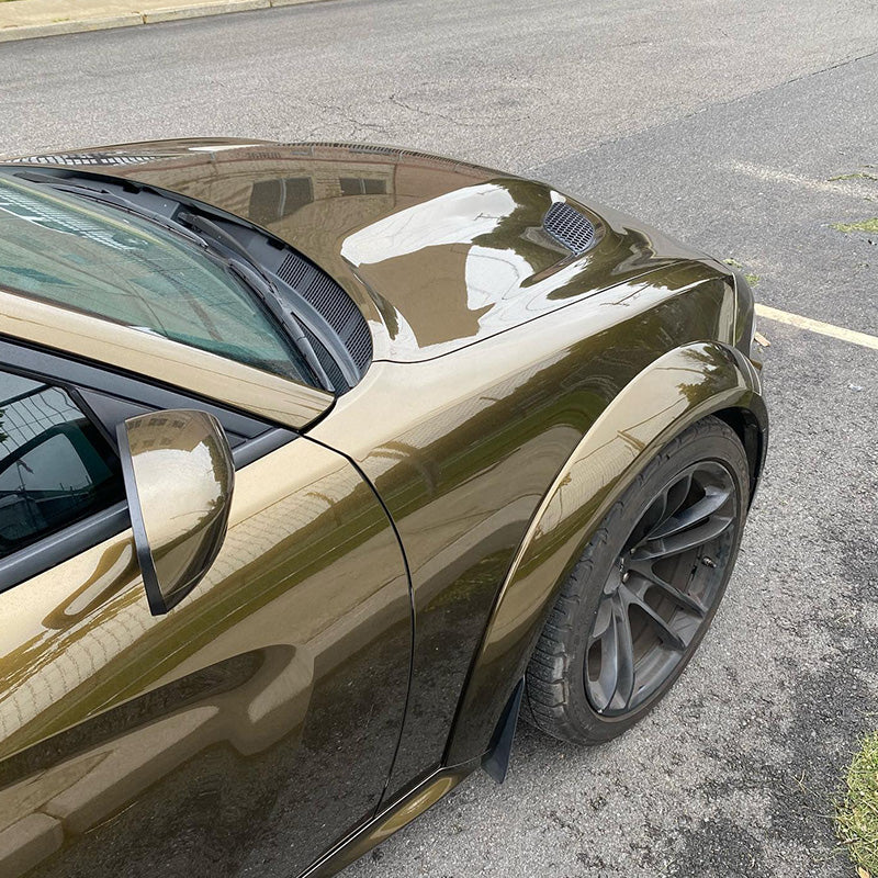 Glossy Metallic Midnight Gold Vinyl Wrap