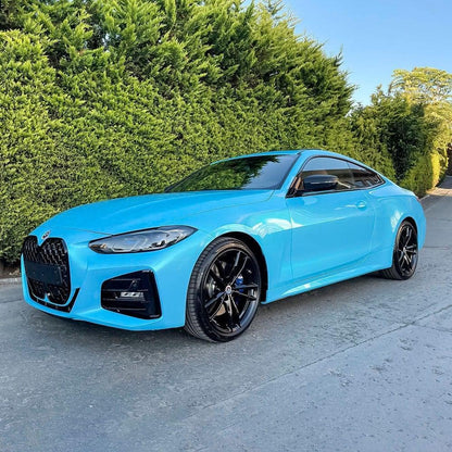 Caribbean Blue Vinyl Wrap